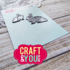 Craft and You Cutting Die - Rabbits