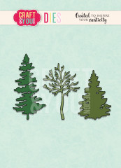 Craft and You - Cutting Dies - Trees