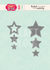 Craft and You - Cutting Dies - Stars