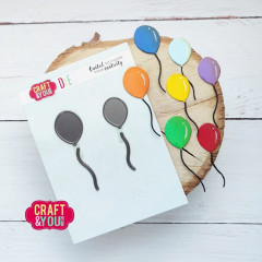 Craft and You - Cutting Dies - Balloons Set