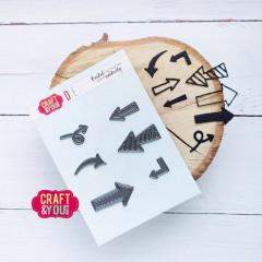 Craft and You - Cutting Dies - Arrows Set