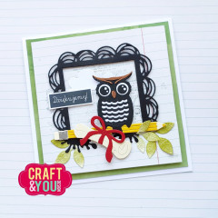Craft and You - Cutting Dies - Owl Set