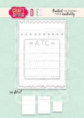 Craft and You - Cutting Dies - ATC Ticket