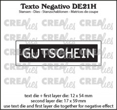 CREAlies Texto Negativo - GUTSCHEIN (DE)