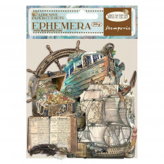 Stamperia Ephemera - Sailing Ship and Elements