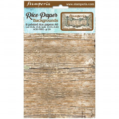 Stamperia A6 Rice Paper - Songs of the Sea - Backgrounds