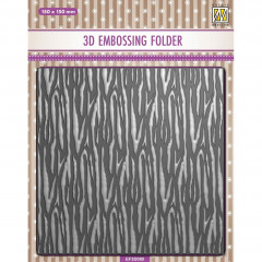 Embossing Folder - Zebra