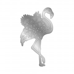Metal Cutting Die - Flamazing Flamingos - Flamingo Silhouette