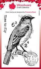 Woodware Clear Stamps - Bluebird