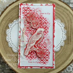 Woodware Clear Stamps - Grungy Borders