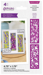 Gemini Create-A-Card Cutting Die - Floral Panel Foxglove