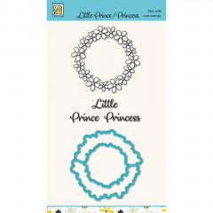 Cutting Die and Clear Stamps Set - Little Prince/Princess
