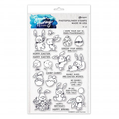 Simon Hurley Clear Stamps - Easter Bunnies