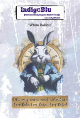 Unmounted Rubber Stamps - White Rabbit