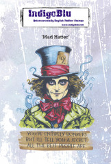 Unmounted Rubber Stamps - Mad Hatter