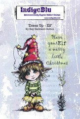 Unmounted Rubber Stamps - Dress Up Elf