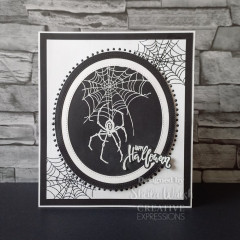 Woodware Clear Stamps - Creepy Spider