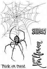 Woodware Clear Stamps - Creepy Spider