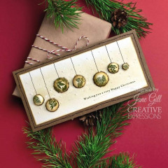 Woodware Clear Stamps - Bubble Ornaments