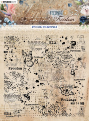 Studio Light Clear Stamps - Feelings of Freedom Nr. 422 - Freedom Background
