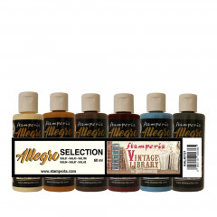 Stamperia Allegro Paint Selection - Vintage Library
