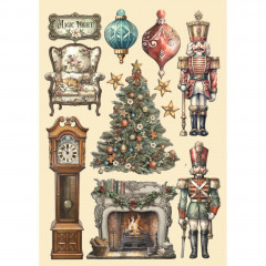 Colored Wooden Shapes - The Nutcracker - Soldiers