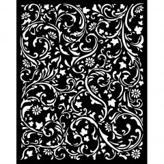 Stamperia Thick Stencil - Magic Forest - Swirls Pattern
