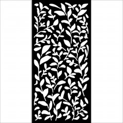 Stamperia Thick Stencil - Secret Diary - Leaves Pattern