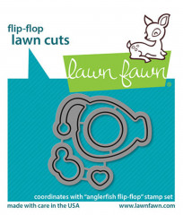Lawn Cuts Custom Craft Dies - Anglerfish Flip-Flop