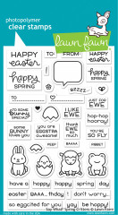 Clear Stamps - Say What? Spring Critters