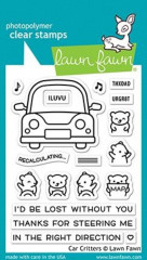 Lawn Fawn Clear Stamps - Car Critters