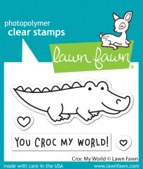 Clear Stamps - Croc My World