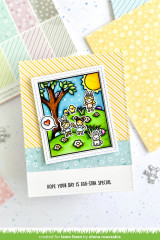 Lawn Fawn Clear Stamps - Window Scene Spring