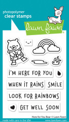Clear Stamps - Here for You Bear