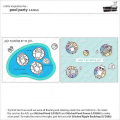 Clear Stamps - Pool Party