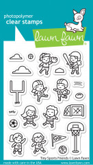 Clear Stamps - Tiny Sports Friends