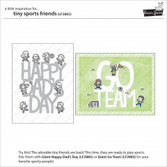 Clear Stamps - Tiny Sports Friends