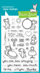 Clear Stamps - Sew Very Mice