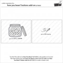 Clear Stamps - How You Bean? Buttons Add-On
