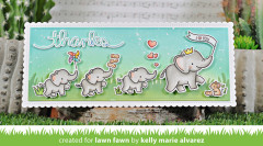 Clear Stamps - Elephant Parade