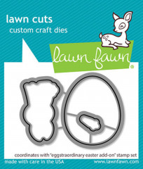 Lawn Cuts Custom Craft Dies - Eggstraordinary Easter Add-On