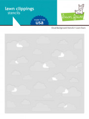 Lawn Fawn 6x6 Stencil - Cloud