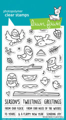 Clear Stamps - Winter Birds
