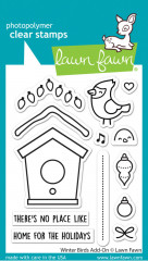 Clear Stamps - Winter Birds Add-On