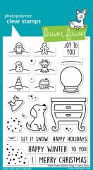 Clear Stamps - Little Snow Globe: Dog