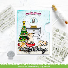 Clear Stamps - Little Snow Globe: Dog