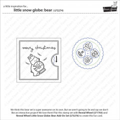 Clear Stamps - Little Snow Globe: Bear