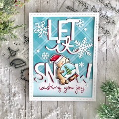 Clear Stamps - Little Snow Globe: Bear