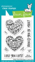 Clear Stamps - Magic Heart Messages
