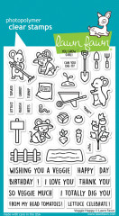 Clear Stamps - Veggie Happy